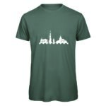 T-Shirt Skyline Millennial-Khaki Herren